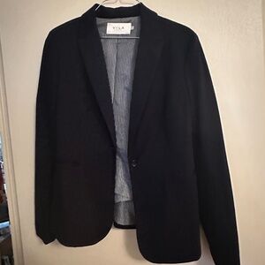 Vila Navy Blazer Size Large